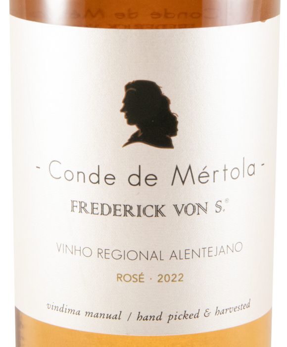 2022 Frederick Von S. Conde de Mértola biológico rosé