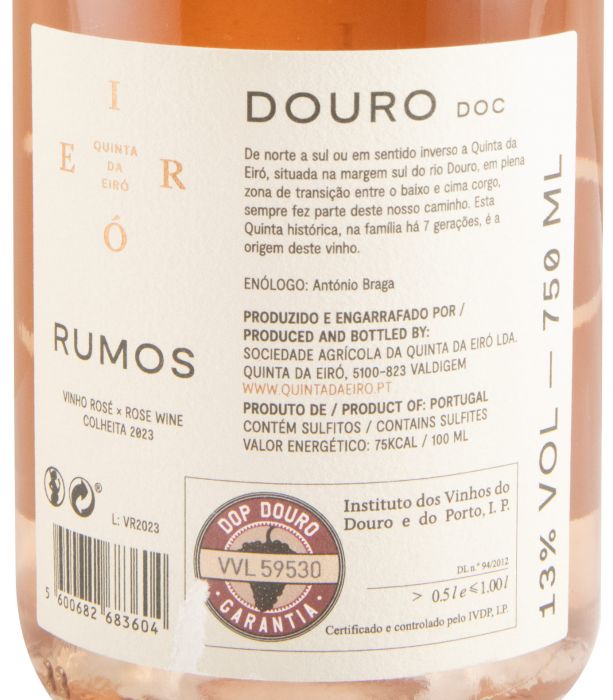 2023 Quinta da Eiró Rumos Colheita rosé