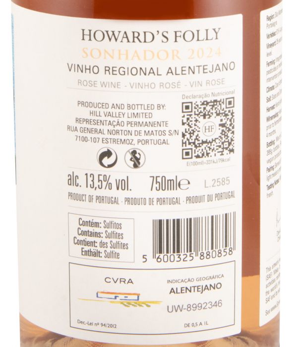 2024 Howard's Folly Sonhador rosé