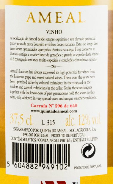 Quinta do Ameal Special Harvest white 37.5cl