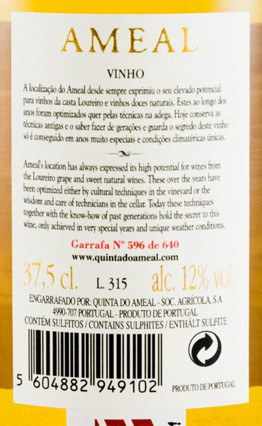 Quinta do Ameal Special Harvest branco 37,5cl