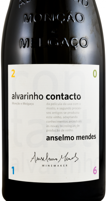 2016 Anselmo Mendes Alvarinho Contacto branco