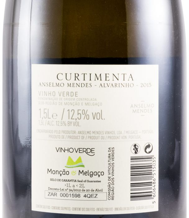 2015 Anselmo Mendes Curtimenta Alvarinho white 1.5L