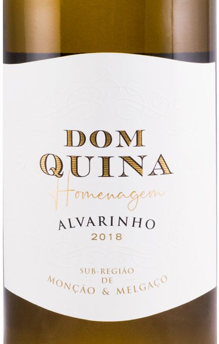 2018 Dom Quina Alvarinho white