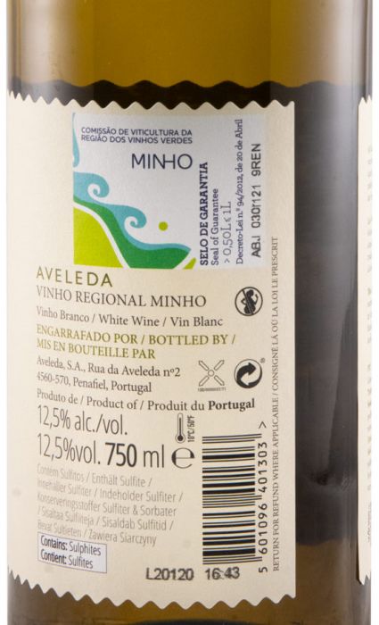 2019 Aveleda Alvarinho white