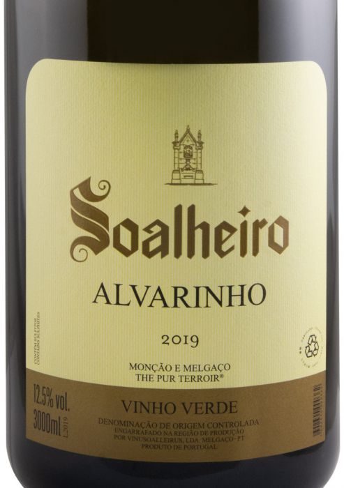 2019 Soalheiro Alvarinho white 3L