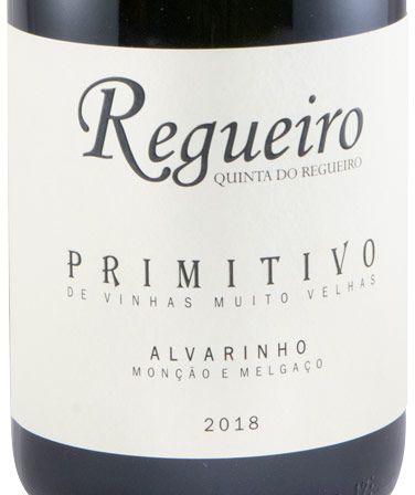2018 Quinta do Regueiro Primitivo Alvarinho white