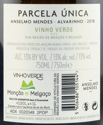 2018 Anselmo Mendes Parcela Única branco