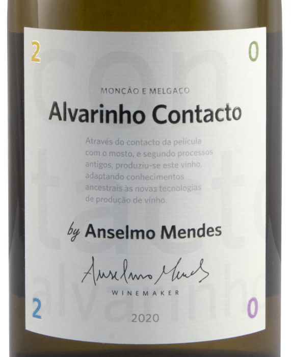 2020 Anselmo Mendes Alvarinho Contacto white