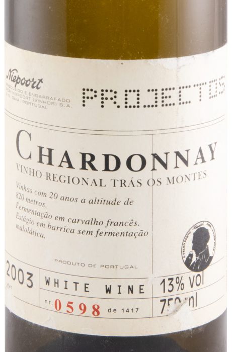 2003 Niepoort Projectos Chardonnay white