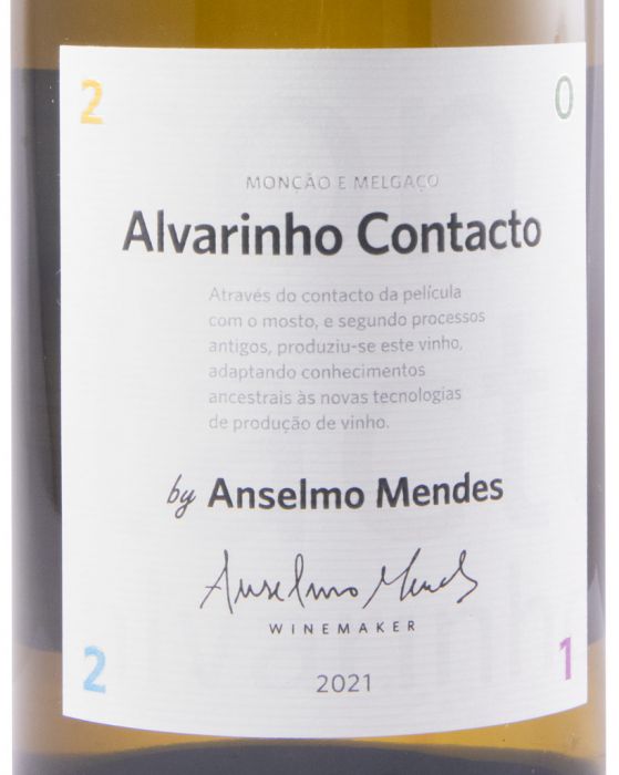 2021 Anselmo Mendes Contacto Alvarinho white