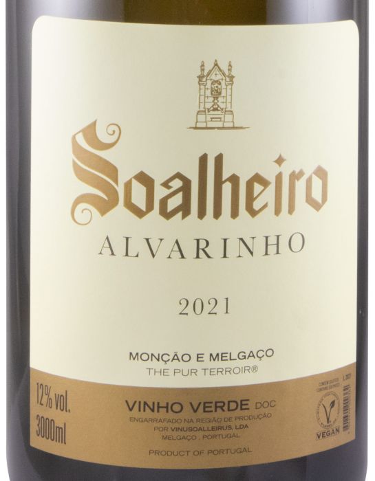 2021 Soalheiro Alvarinho white 3L