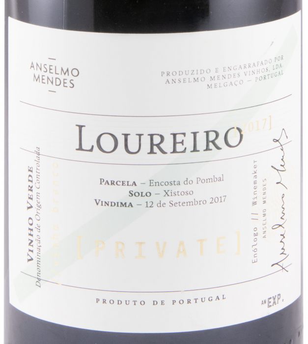 2017 Anselmo Mendes Private Loureiro branco