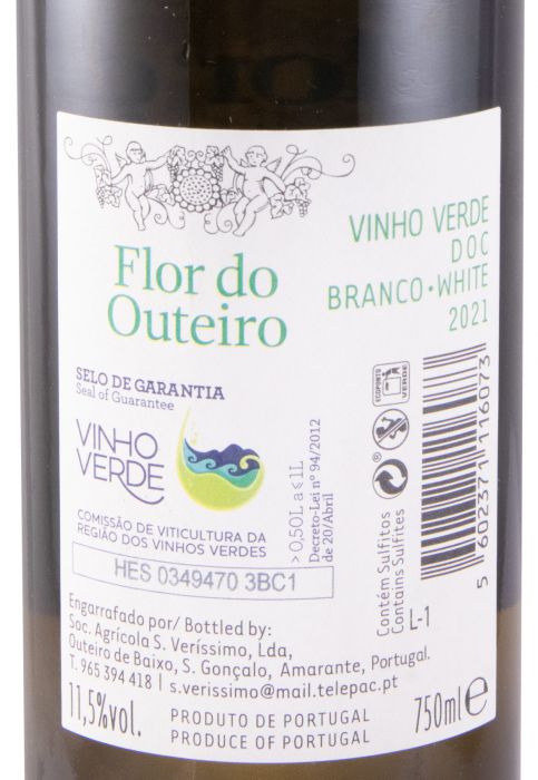 2021 Flor do Outeiro branco