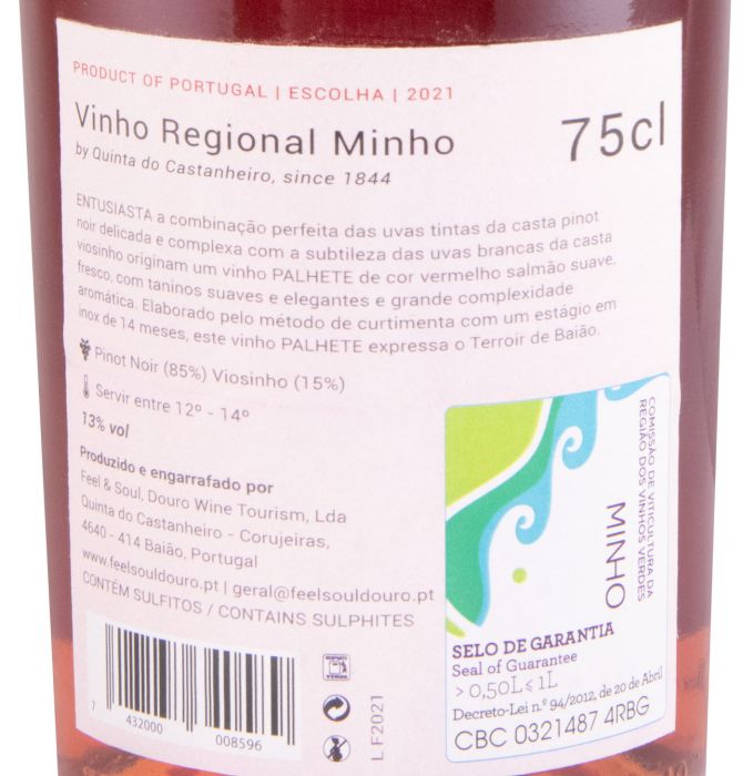 2021 Palhete Entusiasta Escolha