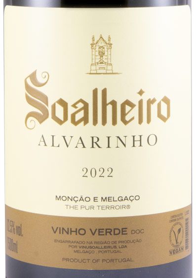 2022 Soalheiro Alvarinho white 1.5L