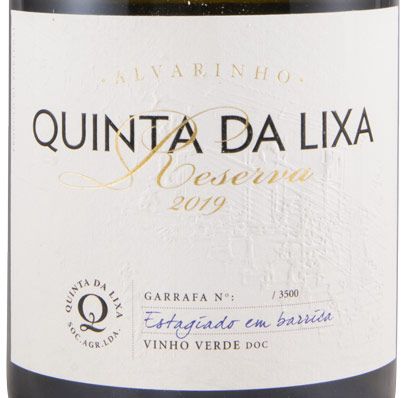 2019 Quinta da Lixa Alvarinho Reserva white