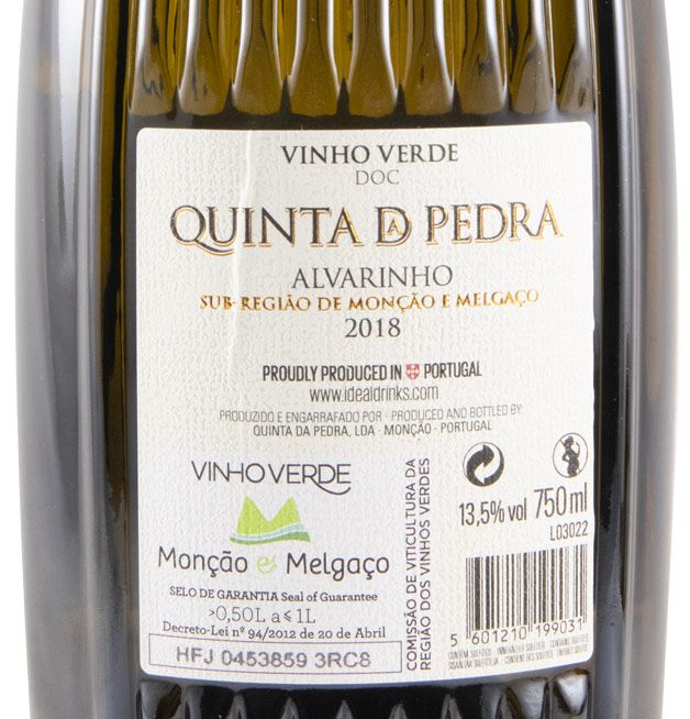 2018 Quinta da Pedra Alvarinho white