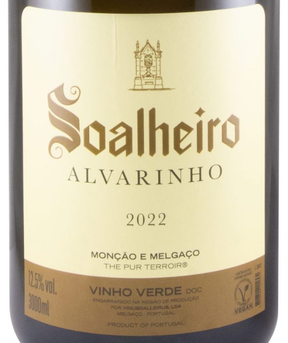 2022 Soalheiro Alvarinho white 3L