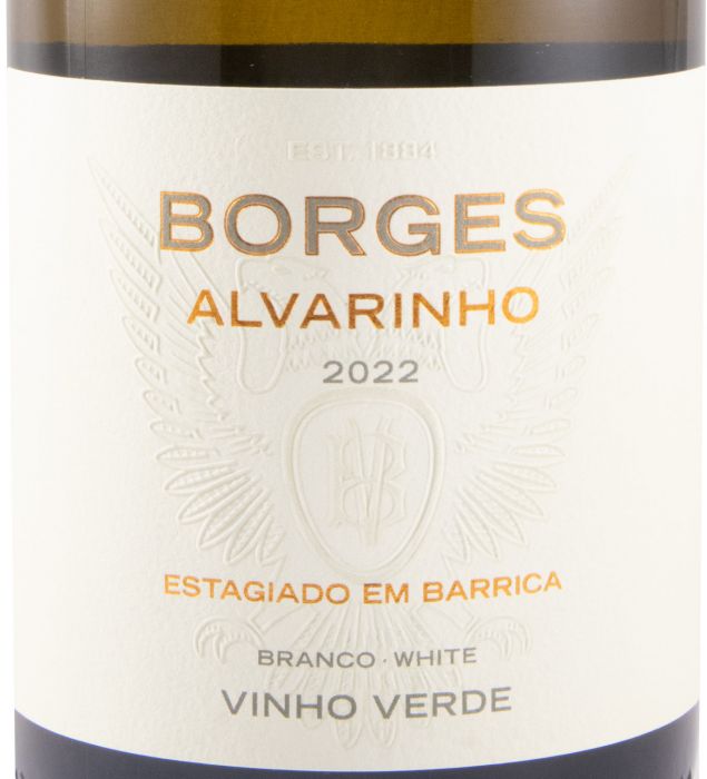 2022 Borges Estagiado em Barrica Alvarinho branco