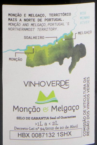 2021 Soalheiro Alvarinho Reserva branco 1,5L