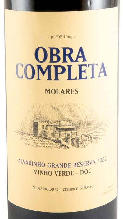 2022 Molares Obra Completa Alvarinho Grande Reserva branco