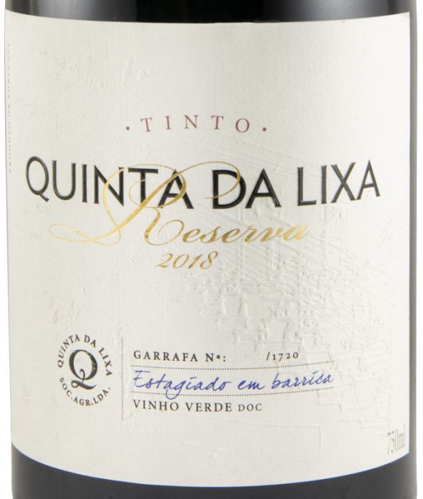 2018 Quinta da Lixa Reserva tinto