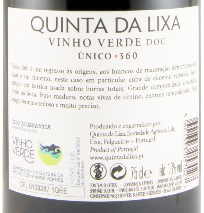 2018 Quinta da Lixa Único 360 Private Collection branco