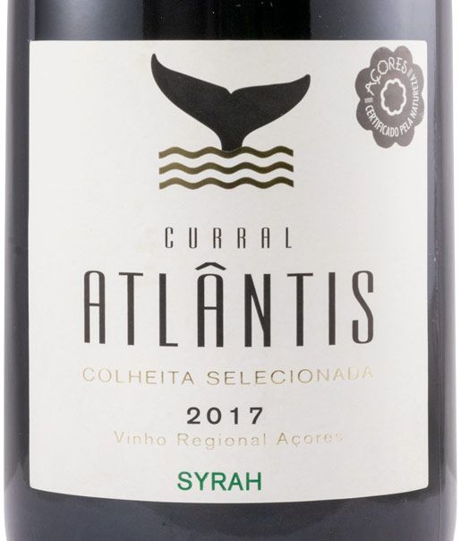 2017 Curral Atlântis Syrah red
