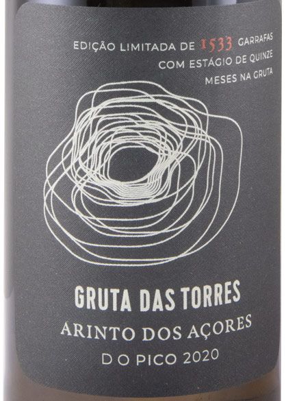 2020 Picowines Gruta das Torres Arinto dos Açores branco