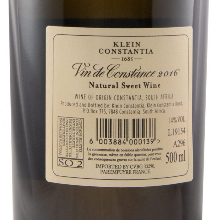 2016 Klein Constantia Vin de Constance branco 50cl