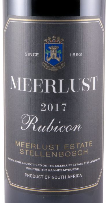 2017 Meerlust Rubicon red
