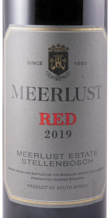 2019 Meerlust red