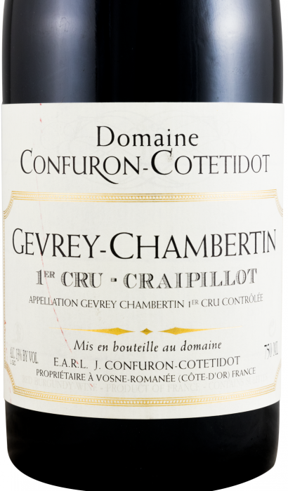 2013 Domaine Confuron-Cotetidot Craipillot Premier Cru Gevrey-Chambertin tinto