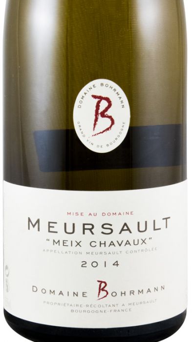 2014 Domaine Bohrmann Meix Chavaux Meursault branco