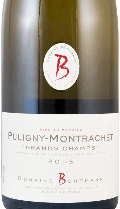 2013 Domaine Bohrmann Grands Champs Puligny-Montrachet white