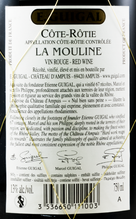 2009 E. Guigal La Mouline Côte-Rôtie tinto