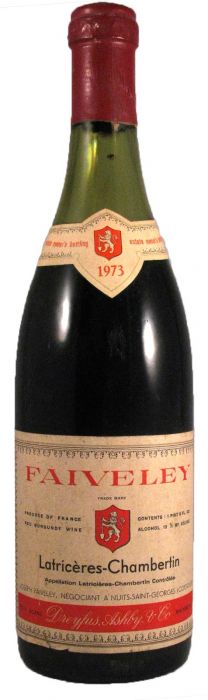 1973 Domaine Faiveley Grand Cru Latricières-Chambertin tinto