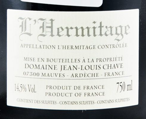 2015 Domaine Jean-Louis Chave L'Hermitage red