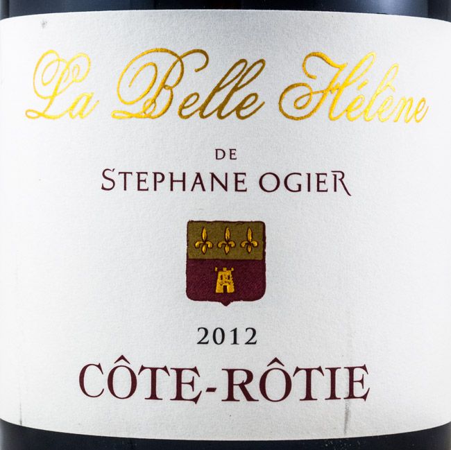 2012 Michel e Stephane Ogier Cote-Rotie la Belle Helene red