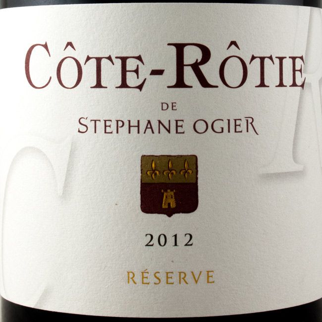 2012 Michel e Stephane Ogier Reserve Côte-Rôtie red