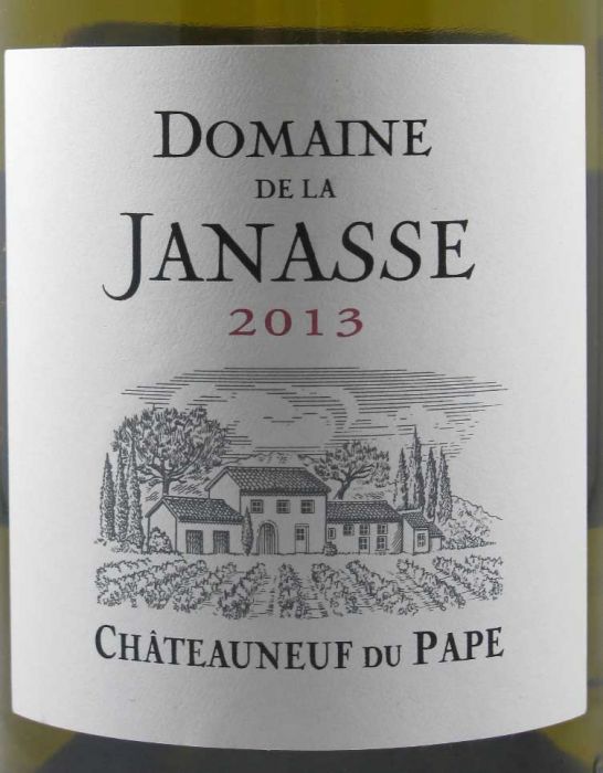 2013 Domaine de la Janasse Châteauneuf-du-Pape branco