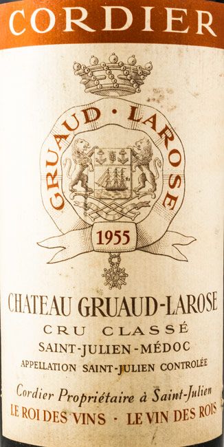 1955 Château Gruaud Larose Saint-Julien tinto