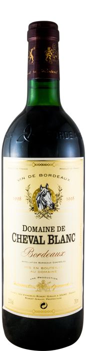 1998 Cheval Blanc Robert Giraud red