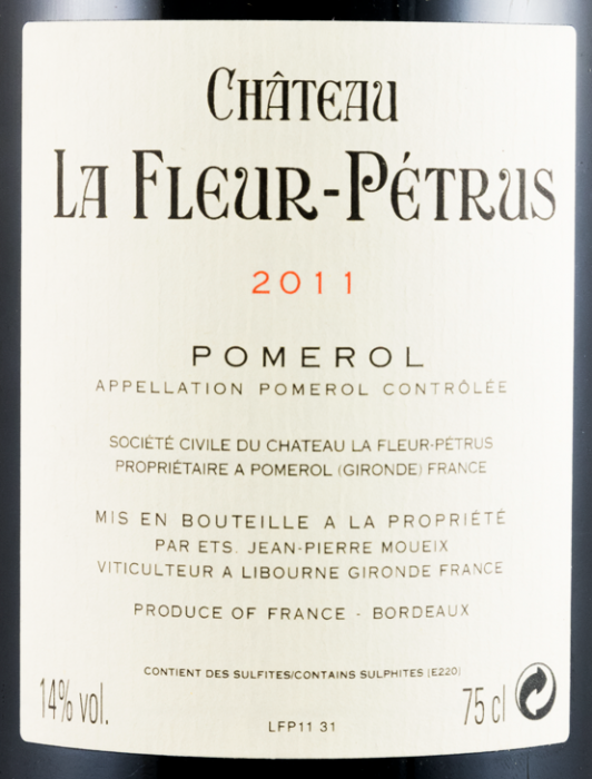 2011 Château La Fleur-Pétrus Pomerol tinto
