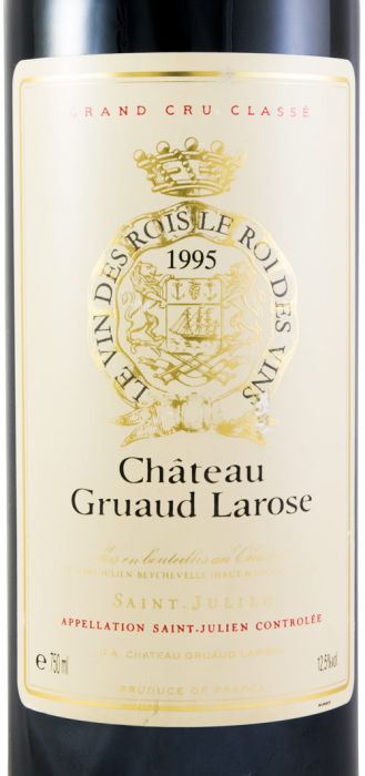 1995 Château Gruaud Larose Saint-Julien red