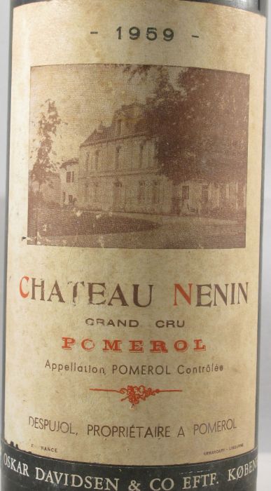 1959 Château Nenin Pomerol tinto