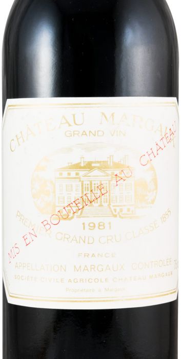 1981 Château Margaux red