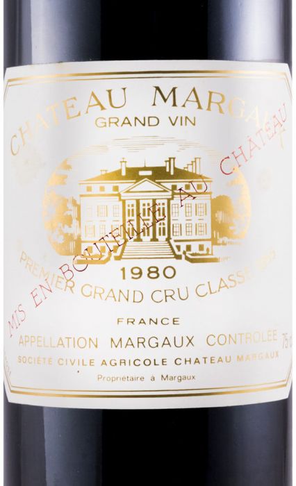 1980 Château Margaux red