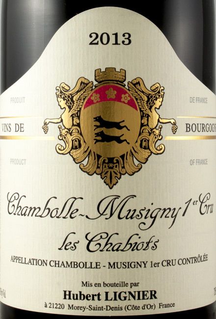 2013 Domaine Hubert Lignier Les Chabiots Chambolle-Musigny red